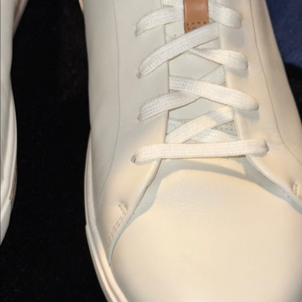 Clark’s Un Maui Lace Men's White Leather Casual Sneakers - Picture 10 of 10